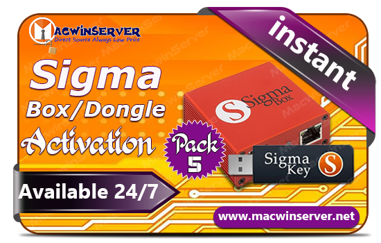 Sigma Pack 5 Activation